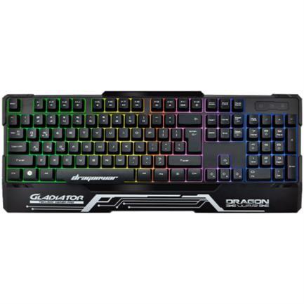 Teclado Gamer Dragon XT USB Mecánico Iluminado RGB Anti-Ghosting