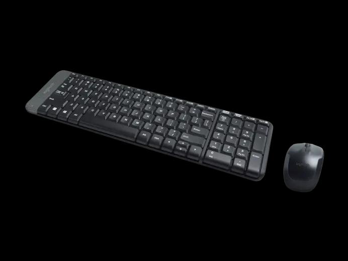 TECLADO Y MOUSE LOGITECH INALAMBRICO MK220